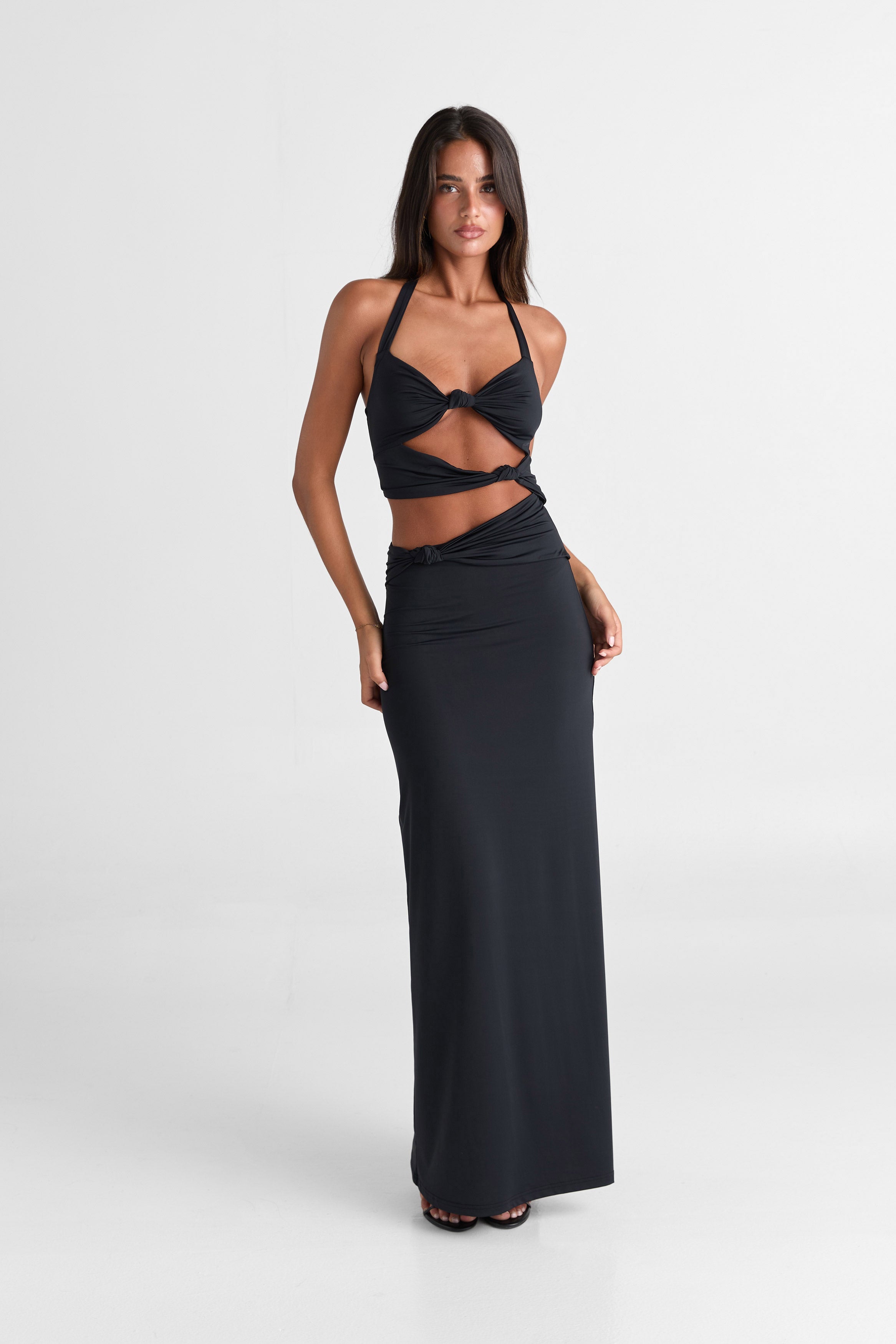 Robe Noire Oralia