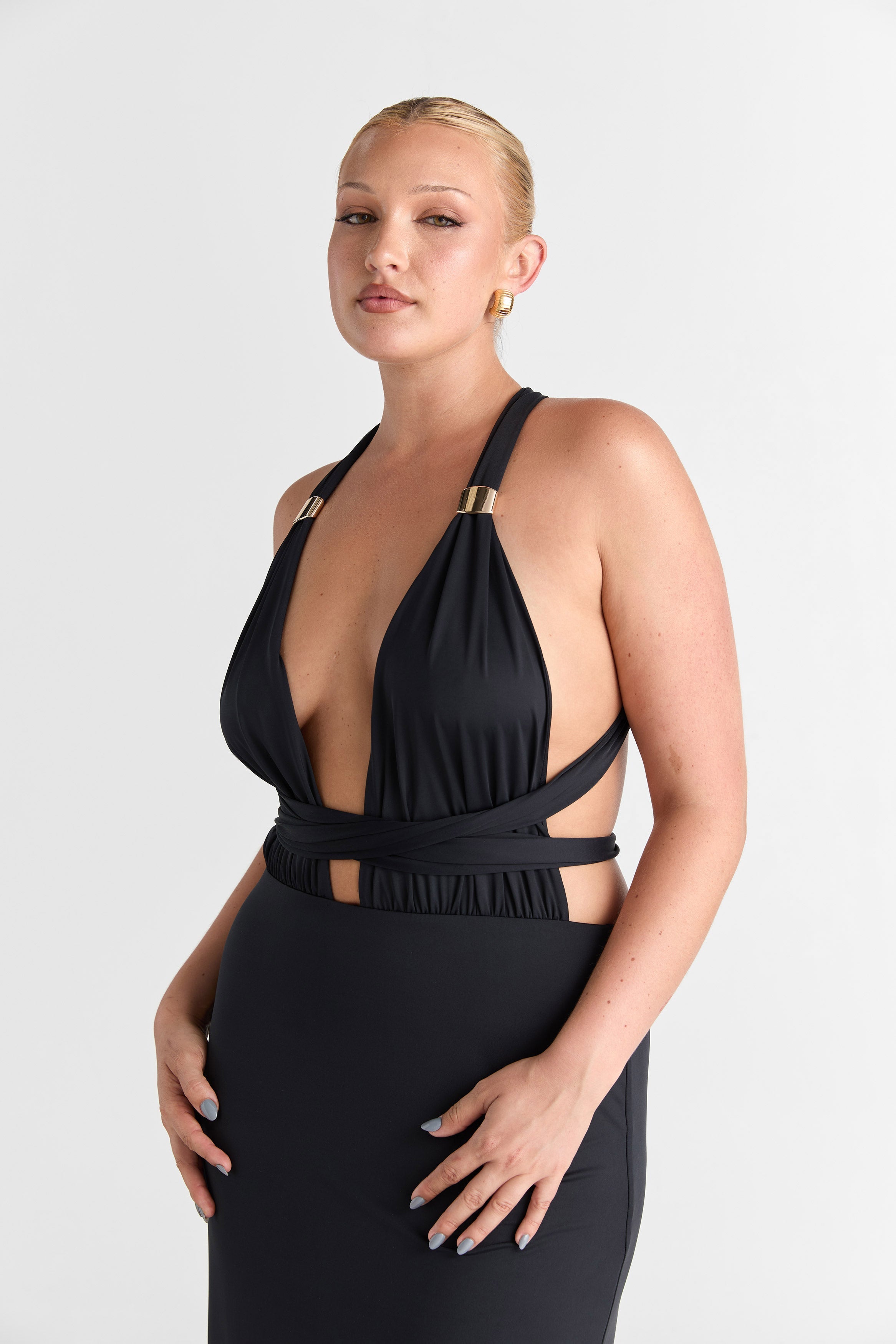 Robe Maxi Mira Noir