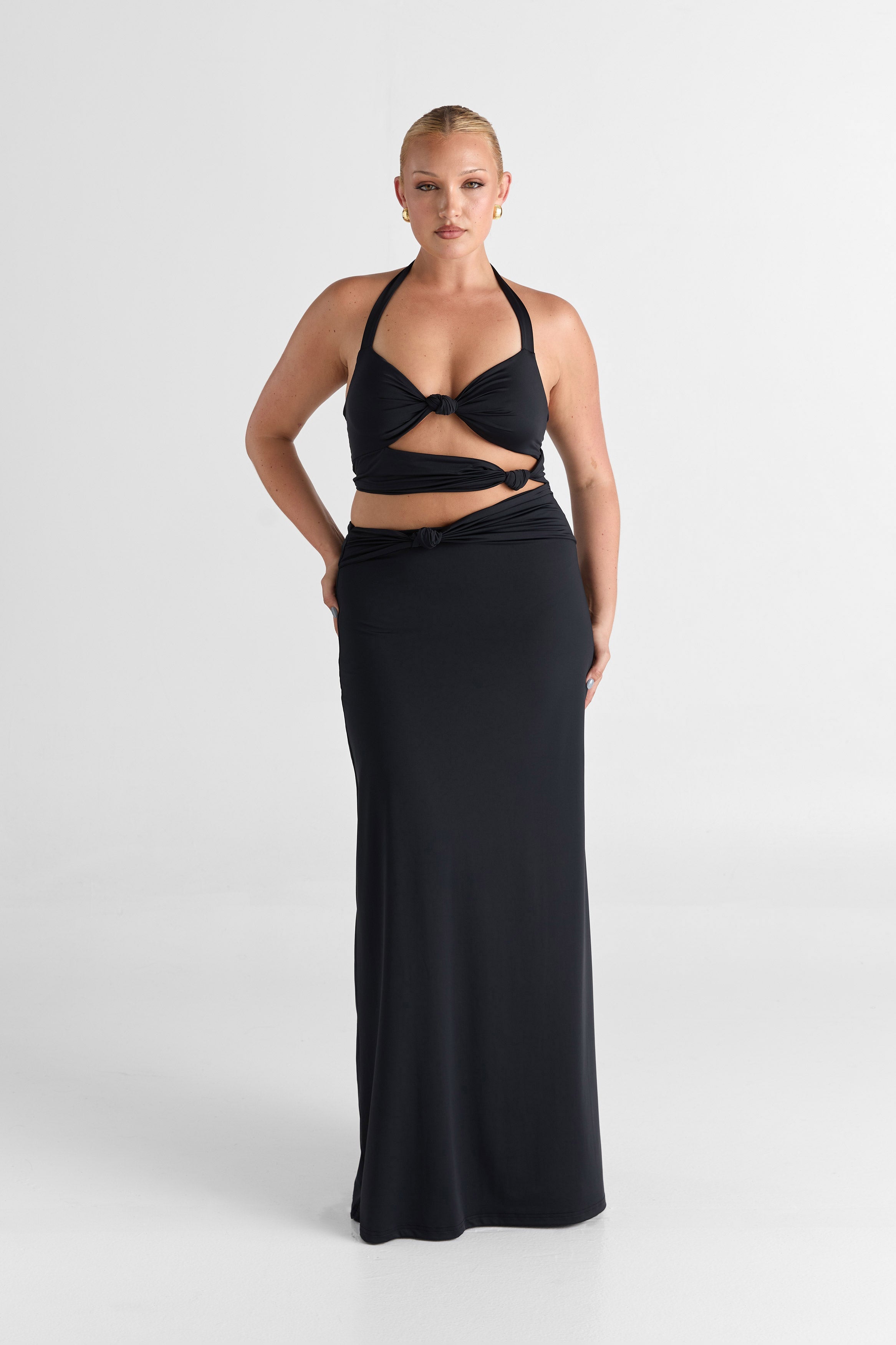 Robe Noire Oralia
