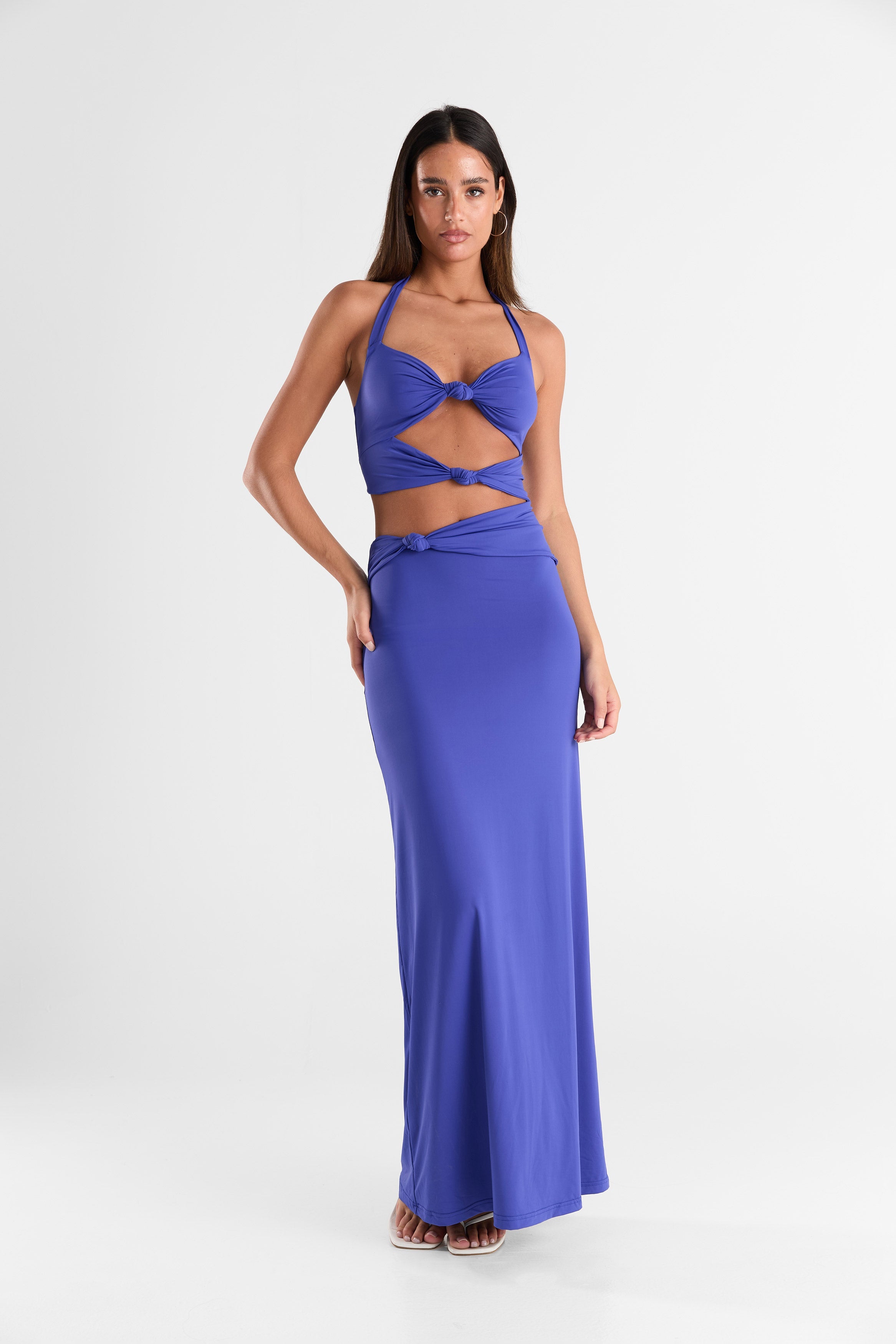 Robe Oralia en Cobalt