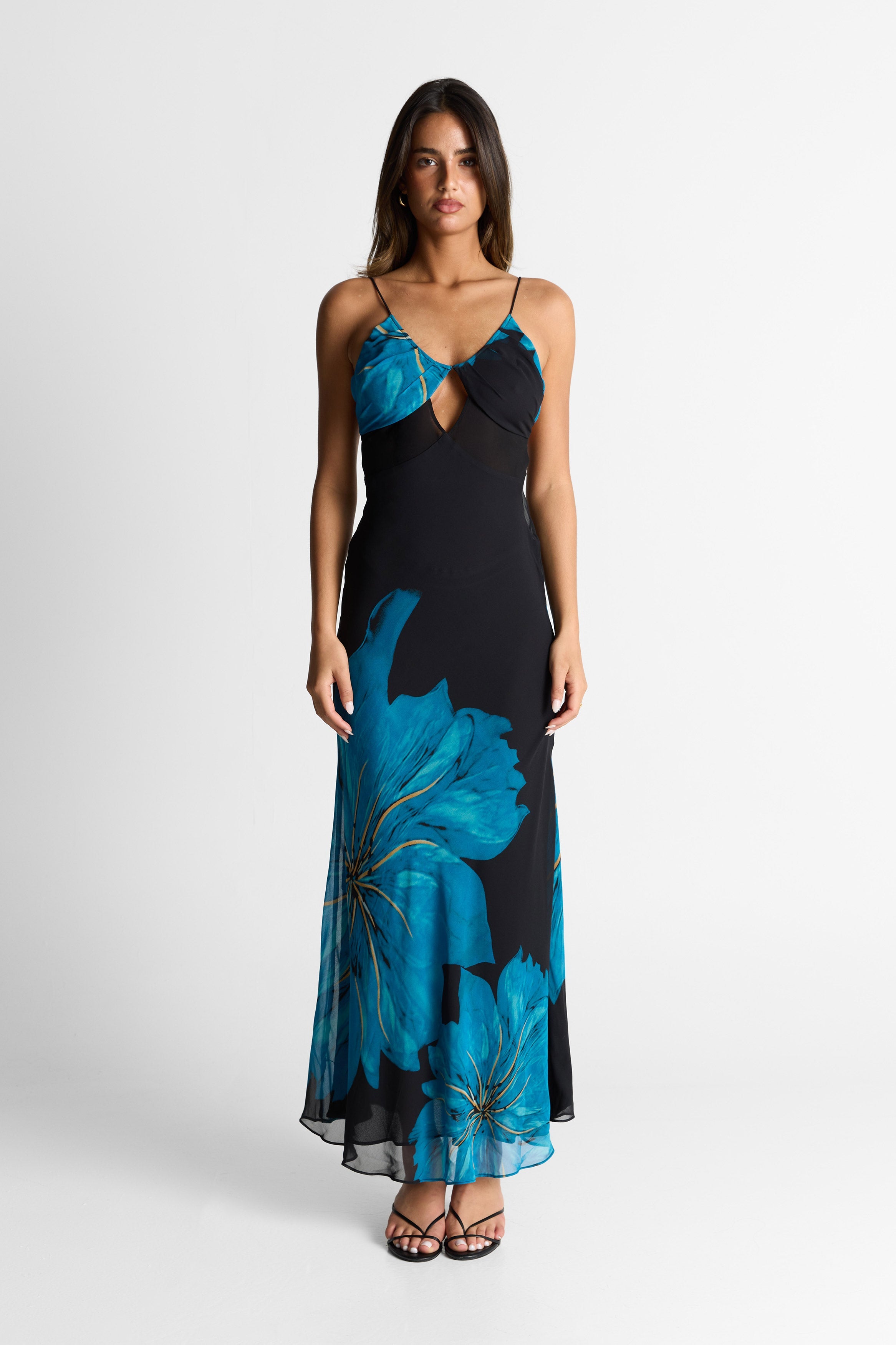 Robe Maxi Rayée