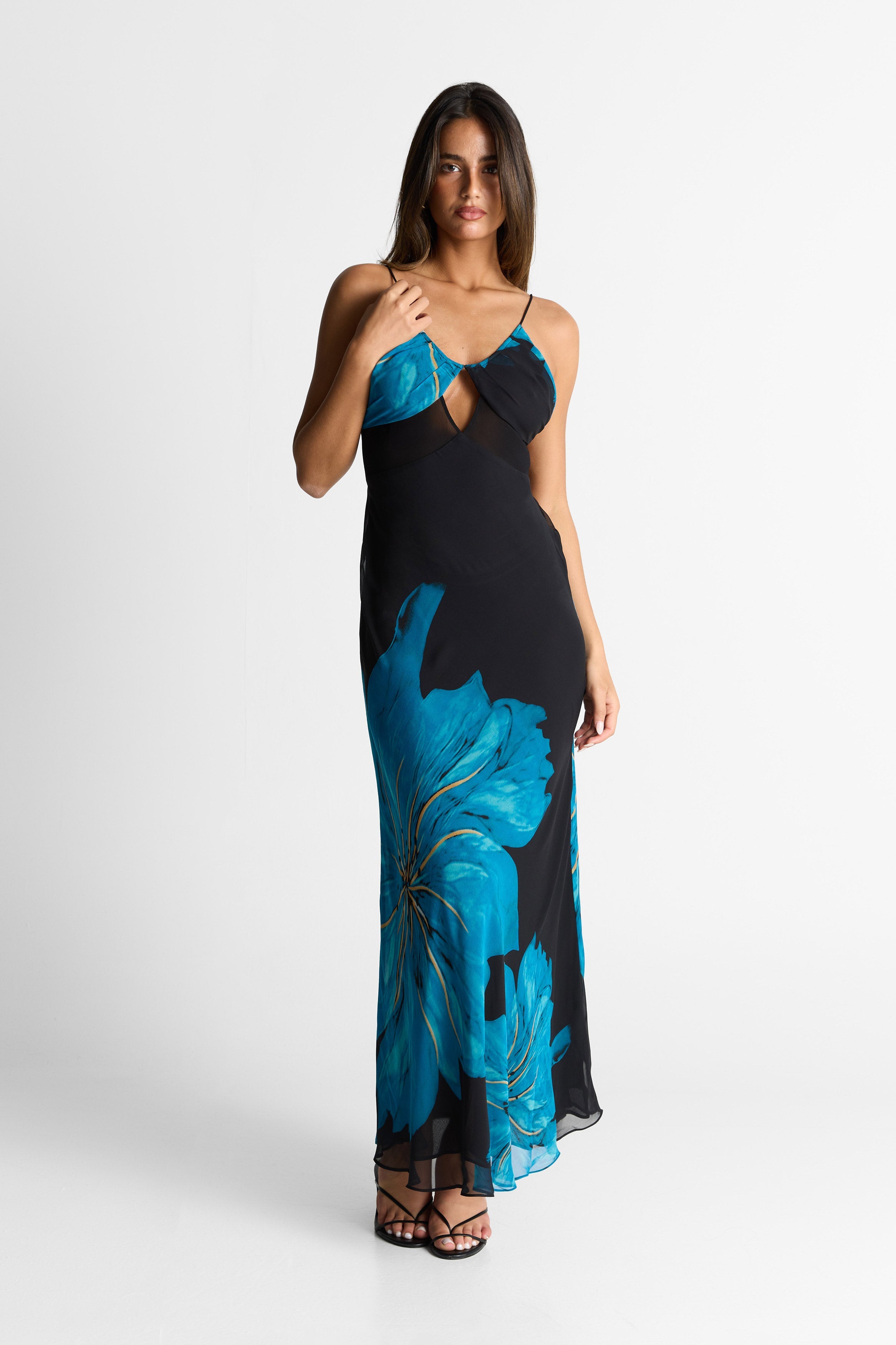 Robe Maxi Rayée