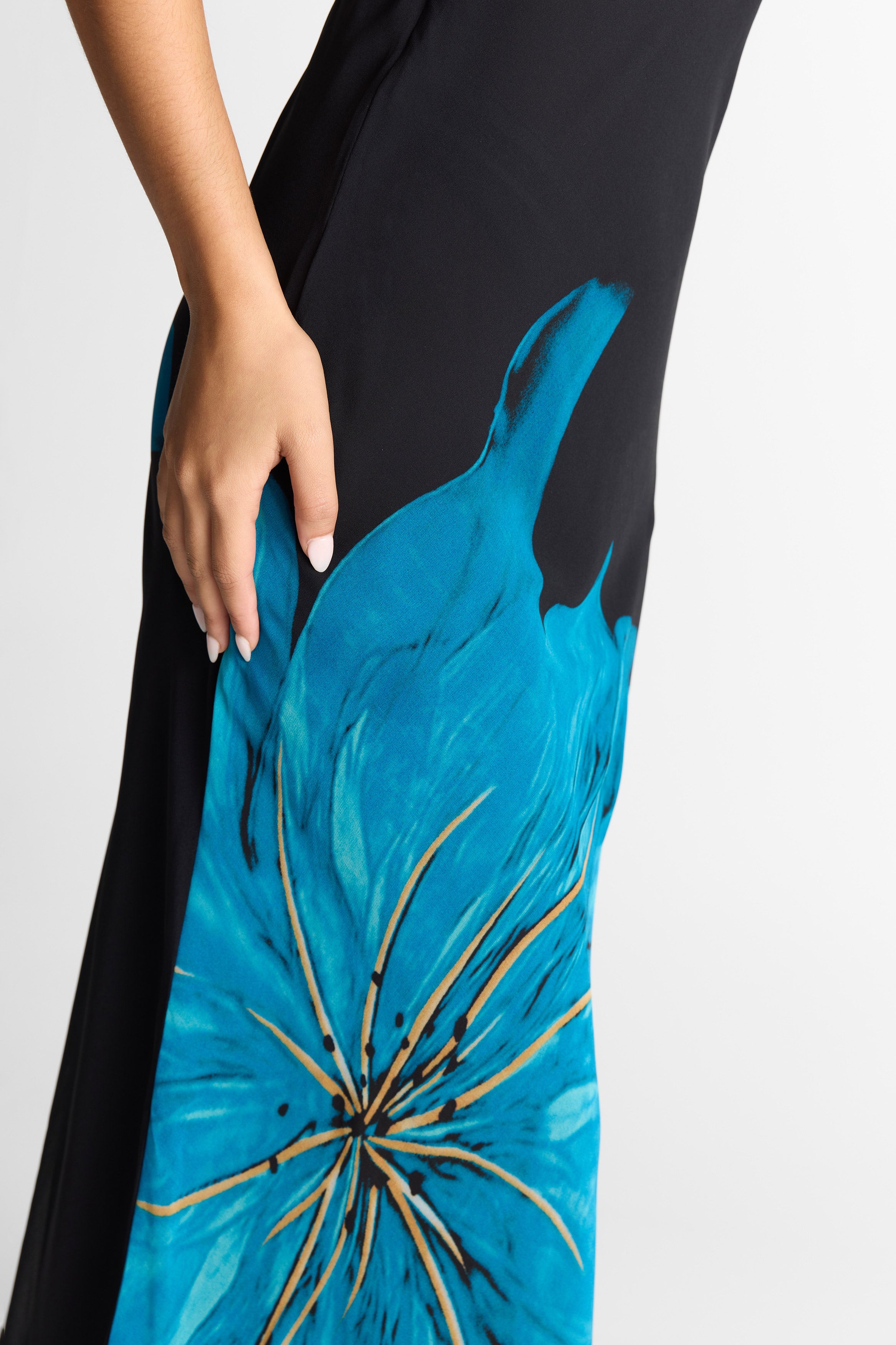 Robe Maxi Rayée