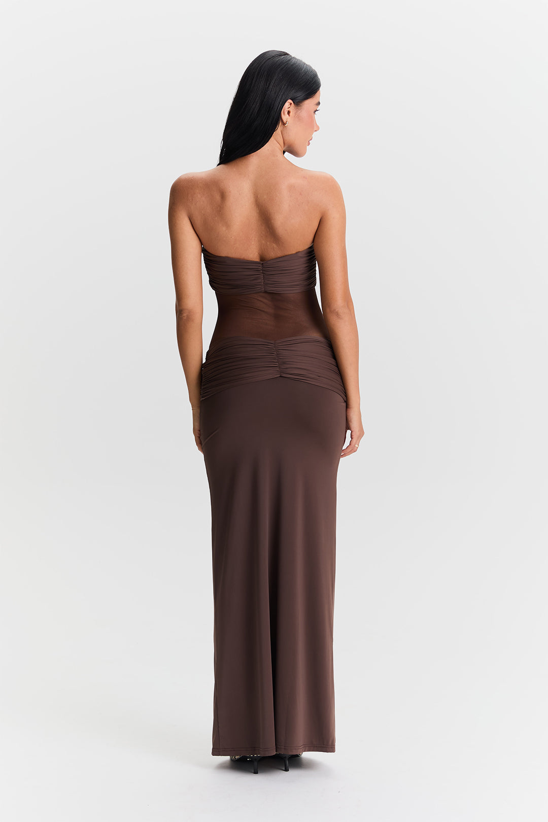 Robe Maxi Amara Chocolat