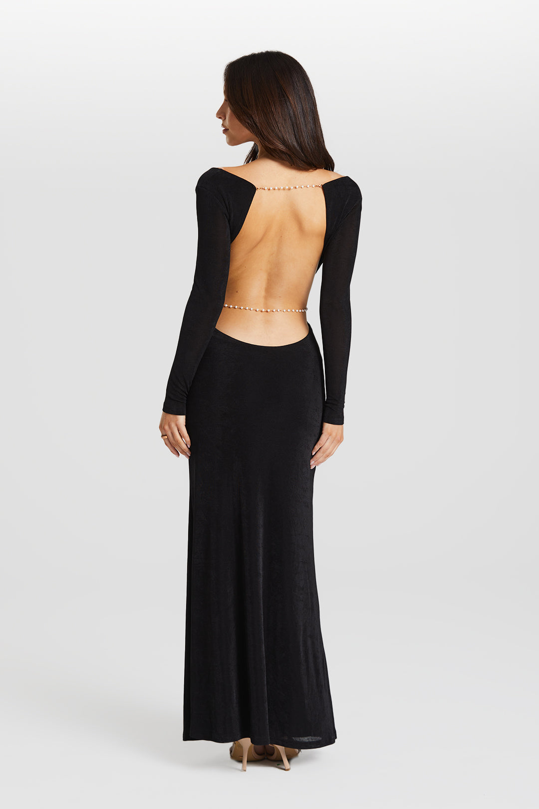Robe Athena en Perle Noire