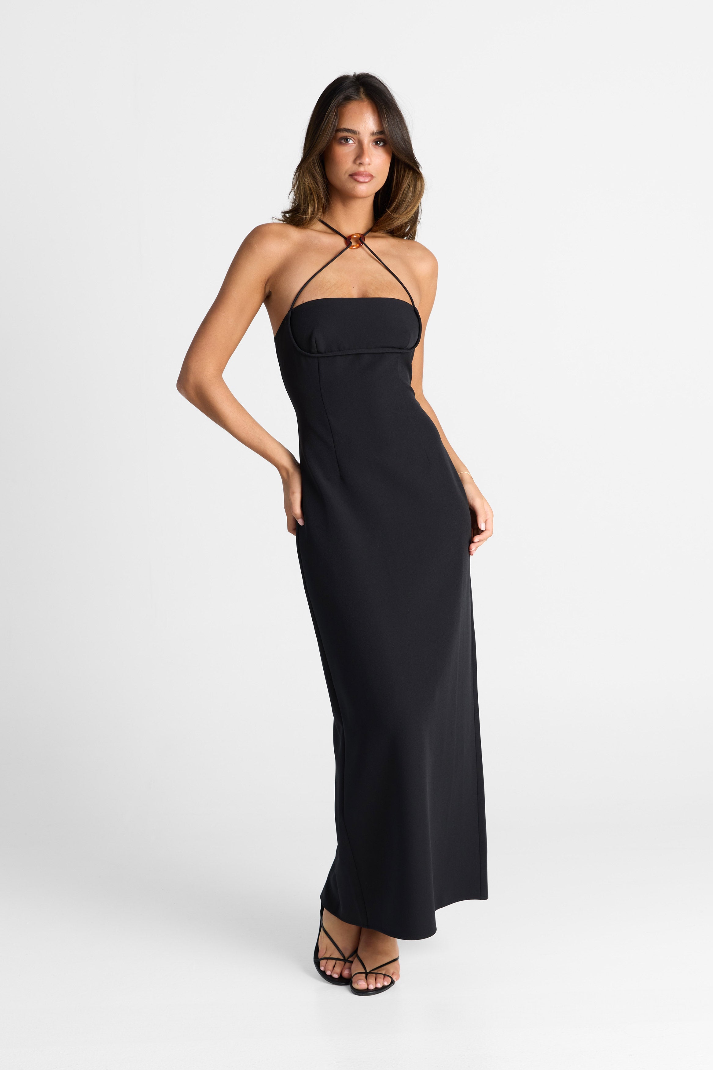 Robe Maxi Noire Rosalie