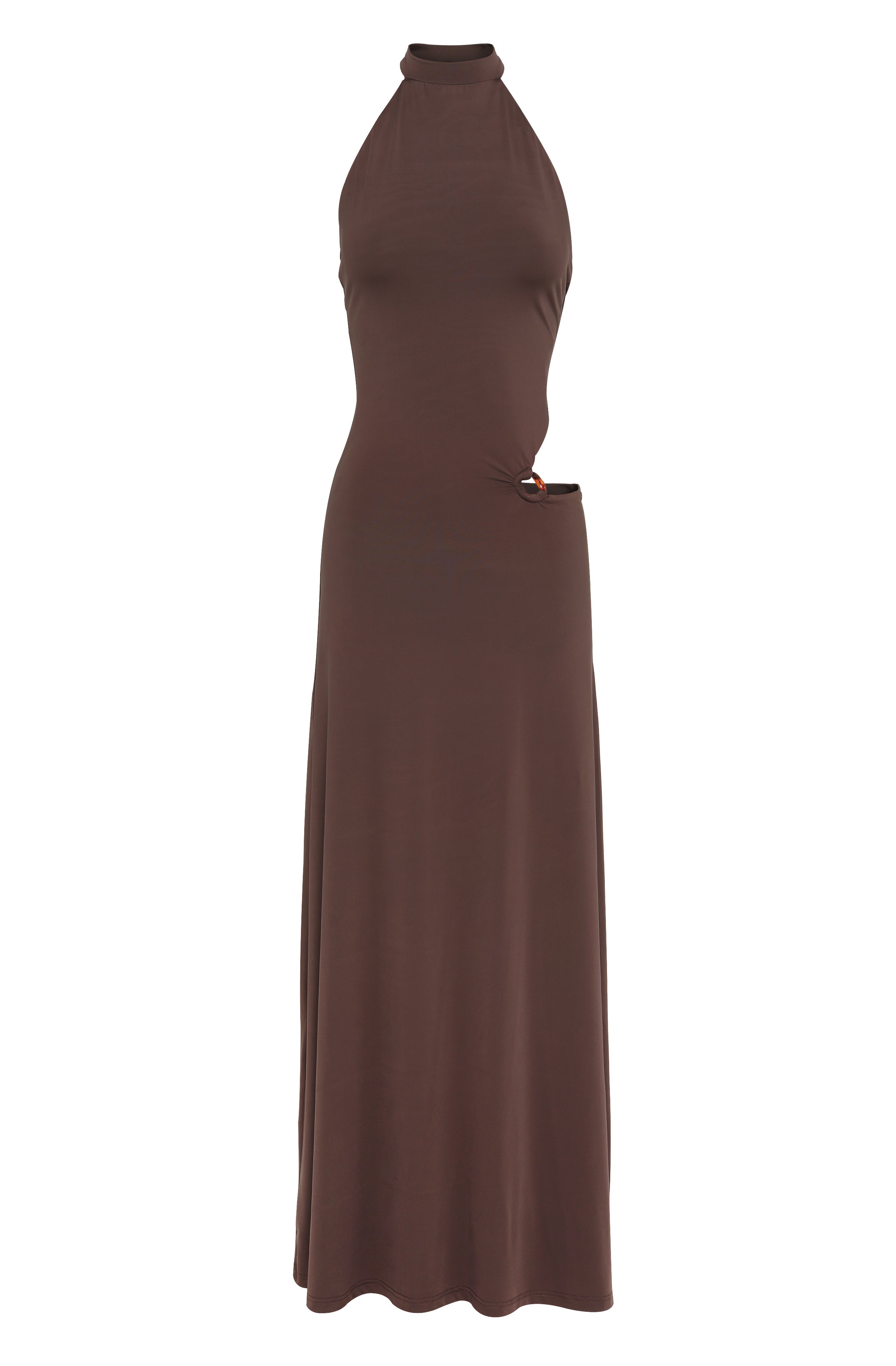 Robe Maxi Chocolat Aurora